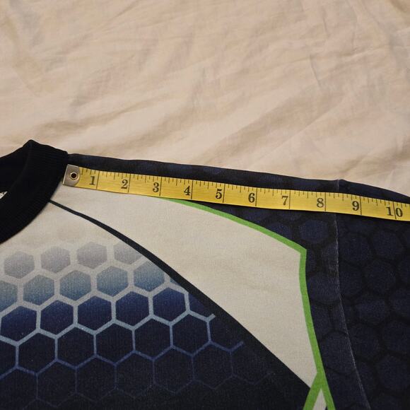 Dries Van Noten Size M Hax Cotton Blue Sweatshirt Graphic Print Style SS23 - Picture 9 of 11